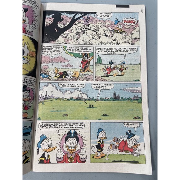 Gladstone Walt Disneys Uncle Scrooge #235 July 1989 Comics Bagged & Boarded - Picture 4 of 6